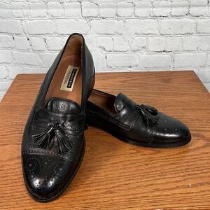 Florsheim Milan Tassel Loafers Leather Slip-On 9.5 EEE